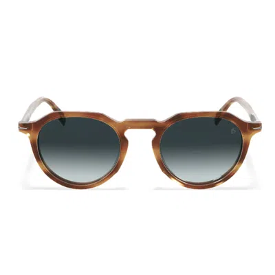 David Beckham Sunglasses Db 1171/s Ex4/08 Havana/blue Gradient Men In Pink