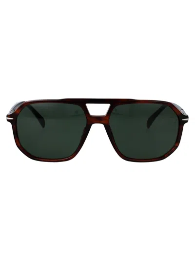 David Beckham Sunglasses Db 1172/s 6 C5 In Brown