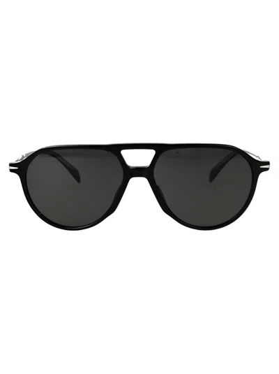 David Beckham Sunglasses Db 1218/s 807 Grey In Multi
