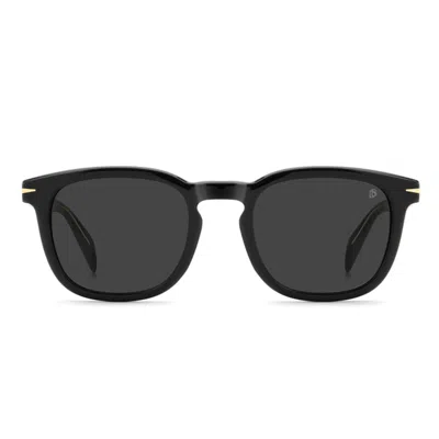 David Beckham Sunglasses Db 1221/s 807 Ir Black/gray Gradient Men In Green