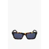 David Beckham Tortoiseshell Sunglasses With Rectangular Design