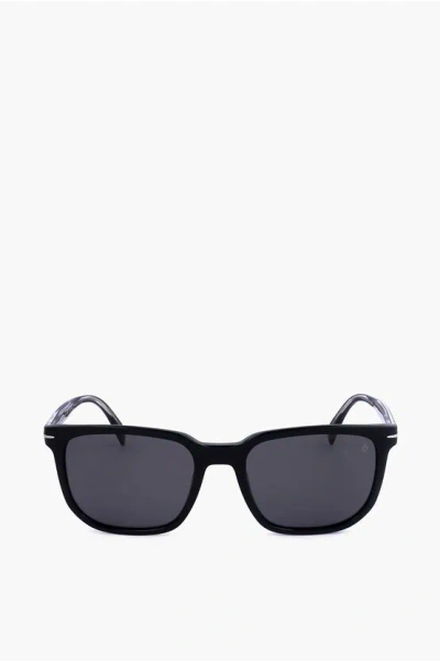 David Beckham Wayfarer Sunglasses With Dark Lenses