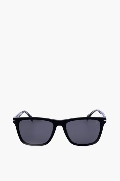 David Beckham Wayfarer Sunglasses With Slim Rods