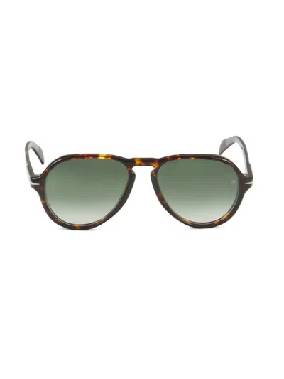 David Beckham Women's 55mm Aviator Sunglasses In Multi