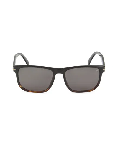 David Beckham Women's 57mm Shield Sunglasses In Black