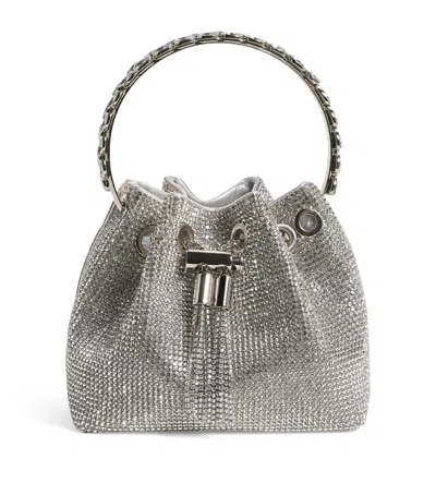 David Charles Kids' Diamond Pouch Handbag In Silver