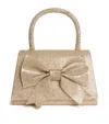 David Charles Embellished Bow Top-handle Bag In Gold