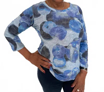 David Cline Azure Sleeve Top In Cloud
