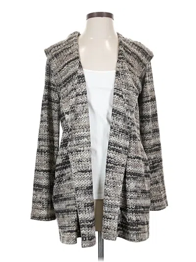Pre-owned David Cline Cardigan Sweater In Gray