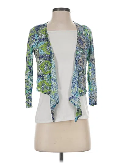 Pre-owned David Cline Kimono In Green