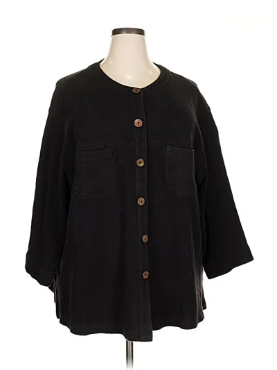Pre-owned David Dart Cardigan Sweater In Black