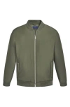 David Donahue Bomber Jacket In Green