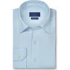David Donahue Chevron Print Performance Sport Shirt