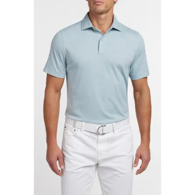 David Donahue Connery Cotton Polo In Multi