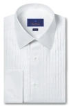 DAVID DONAHUE FORMAL TRIM FIT TUXEDO SHIRT