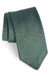David Donahue Geometric Silk Tie