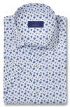 David Donahue Lyocell Short Sleeve Sport Shirt