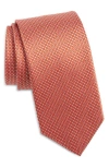 David Donahue Neat Silk Tie