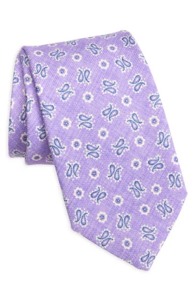 David Donahue Paisley Silk Tie