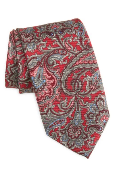 DAVID DONAHUE DAVID DONAHUE PAISLEY SILK TIE