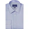 David Donahue Regular Fit Cotton Dress Shirt In Animal Print