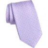 David Donahue Silk Tie In Lilac