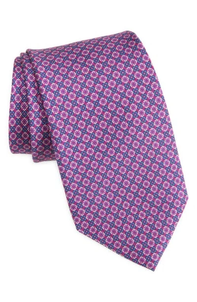 David Donahue Silk Tie In Pink
