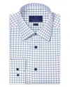 David Donahue Slim Fit Printed Dobby Dress Shirt In Multi