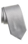 David Donahue Solid Silk Tie
