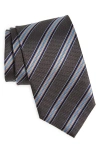 DAVID DONAHUE DAVID DONAHUE STRIPE SILK TIE