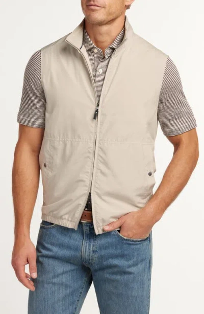 David Donahue Touring Vest In Neutral