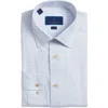 David Donahue Trim Fit Check Cotton Dress Shirt In Multi