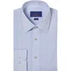 David Donahue Trim Fit Cotton Dress Shirt In Animal Print