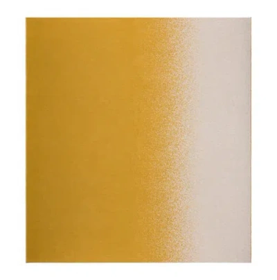 David Fussenegger Luca Gradient Bedspread In Yellow/grey