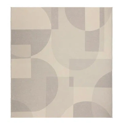 David Fussenegger Luca Graphic Shapes Bedspread In Grey