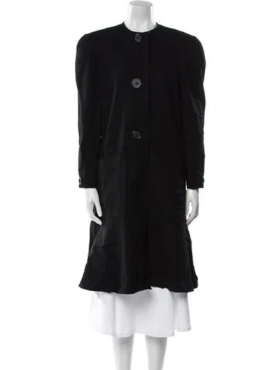 Pre-owned David Hayes Coat In Black