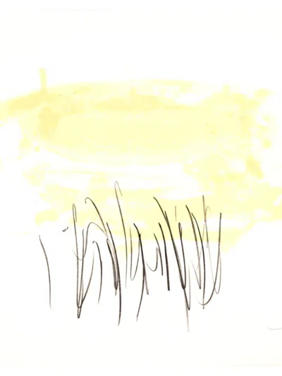 David Israel Pérez Aznar ''cierzo Viii'' Lithography On Paper, 21'' X 15'' In Neutral