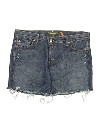 Pre-owned David Kahn Denim Shorts In Blue