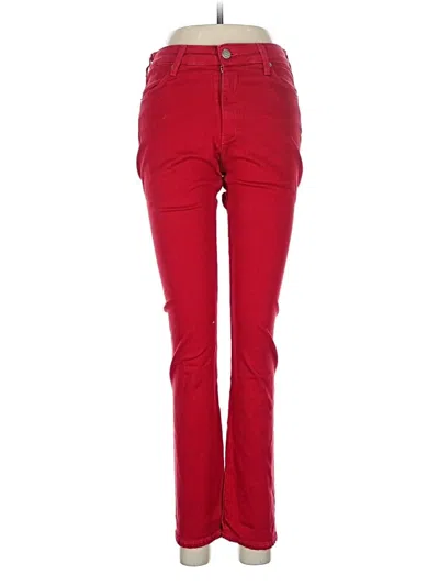 Pre-owned David Kahn Jeans In Red