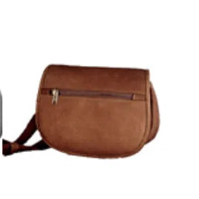 David King & Co 401c Flap Over Waist Pack- Cafe In Brown
