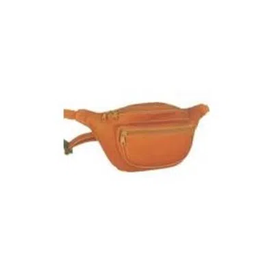 David King & Co 403t Two Zip Waist Pack- Tan In Brown