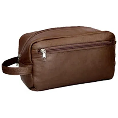 David King & Co 415c Large Shave Kit- Cafe In Brown