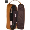 David King & Co 432b Travel Wine Carrier- Black In Black