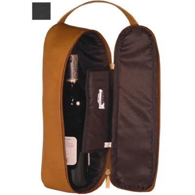 David King & Co 432b Travel Wine Carrier- Black