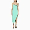 David Koma High Slit  Midi Dress