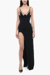 David Koma Sleeveless Maxi Dress With Slit