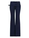 David Koma Asymmetric-waist Jeans In Blue