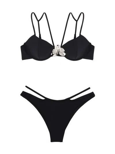 David Koma Bikini Swimsuit In Black