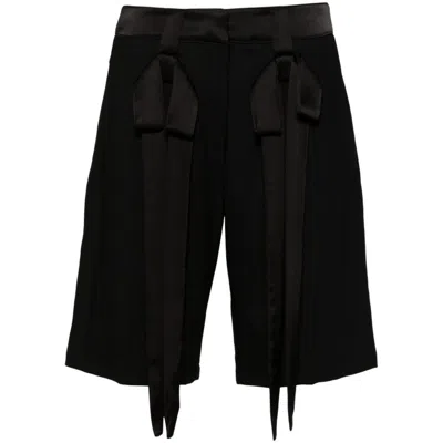 David Koma Black Shorts