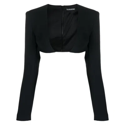 DAVID KOMA BLACK TOPS